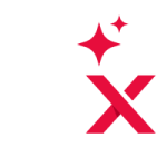 לוגו של 2x - צבע לבן